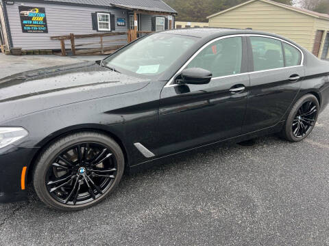 2018 BMW 5 Series for sale at Shifting Gearz Auto Sales in Lenoir NC